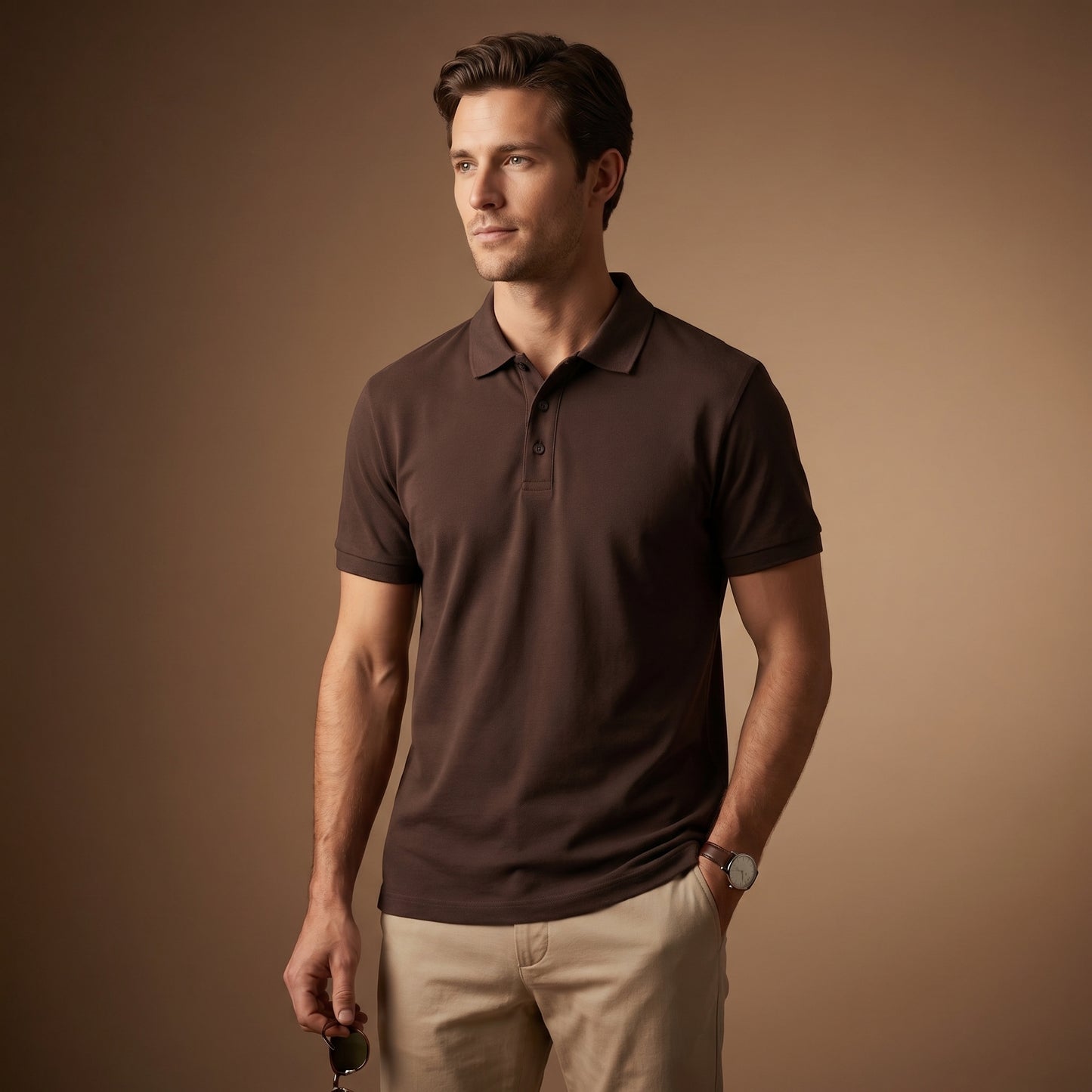 Men’s Premium Textured Polo Shirt
