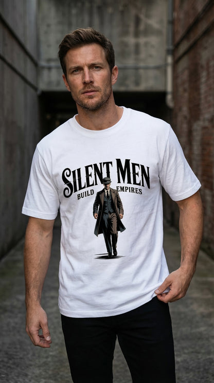 Build in Silence Premium Statement T-Shirt