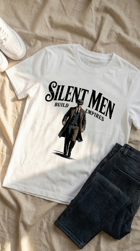Build in Silence Premium Statement T-Shirt