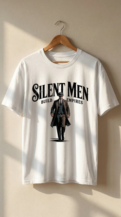 Build in Silence Premium Statement T-Shirt