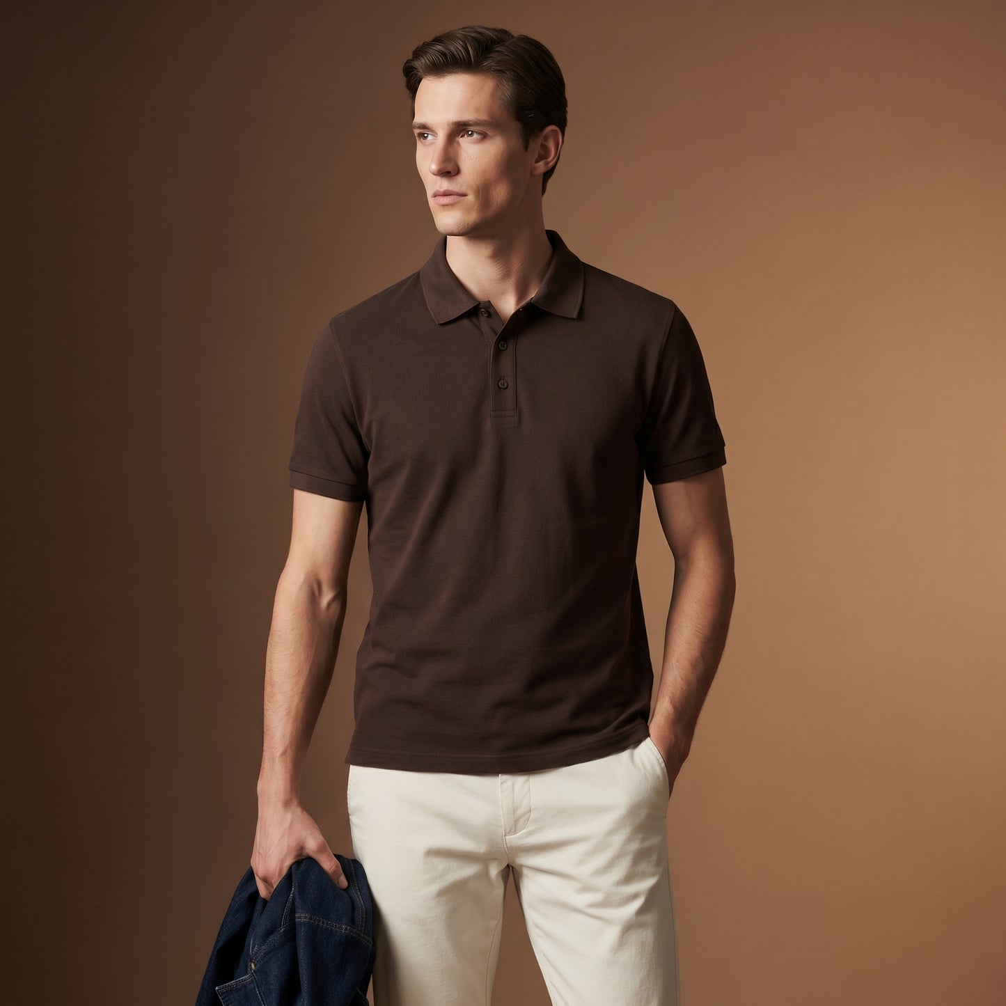 Men’s Premium Textured Polo Shirt