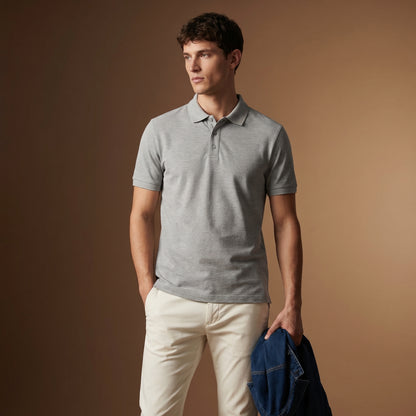 Men’s Premium Textured Polo Shirt