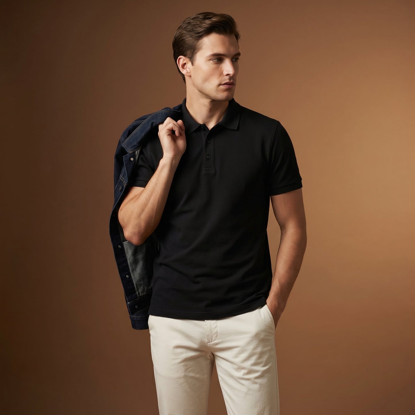 Men’s Premium Textured Polo Shirt