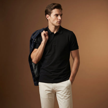 Men’s Premium Textured Polo Shirt