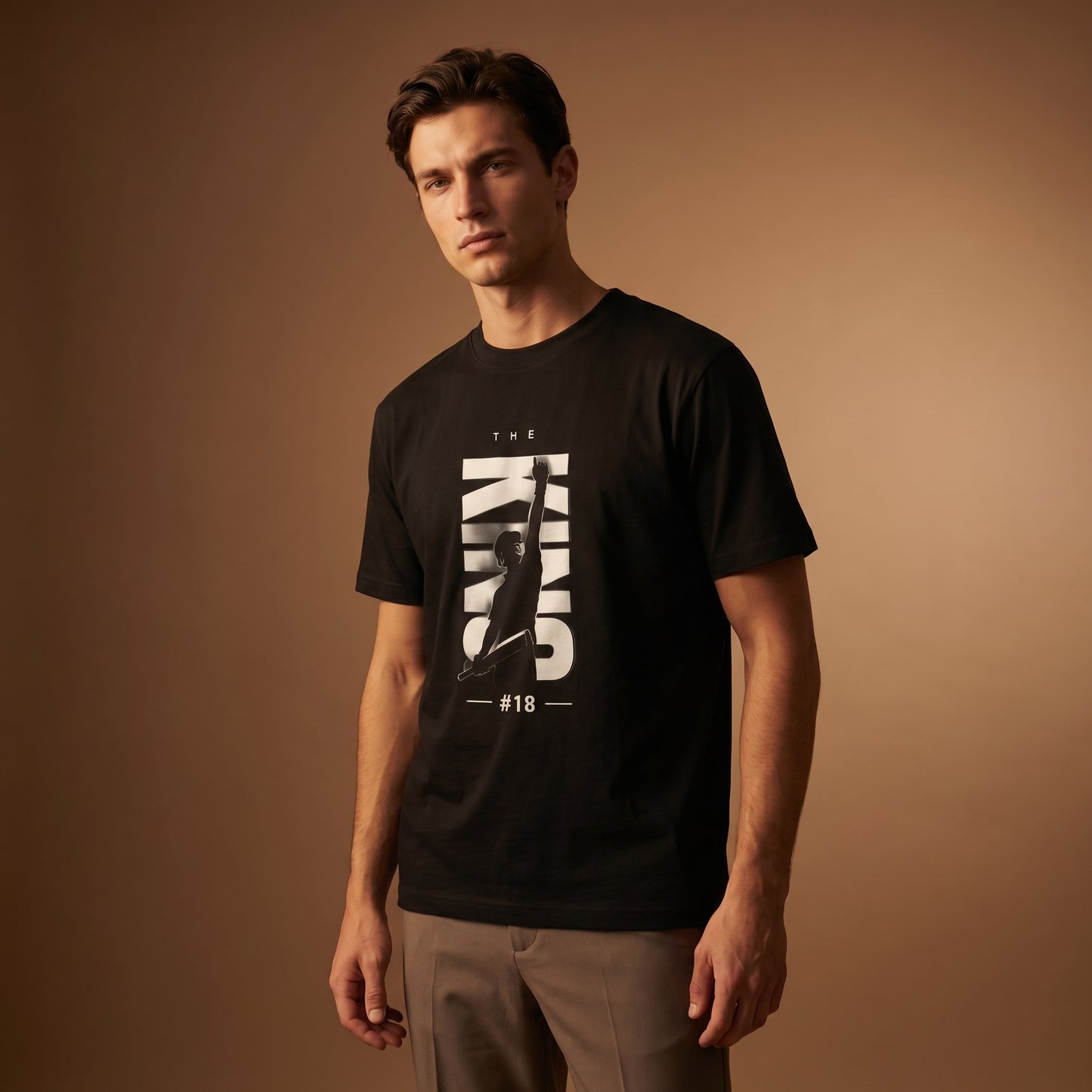 The King #18 Graphic Printed T-Shirt